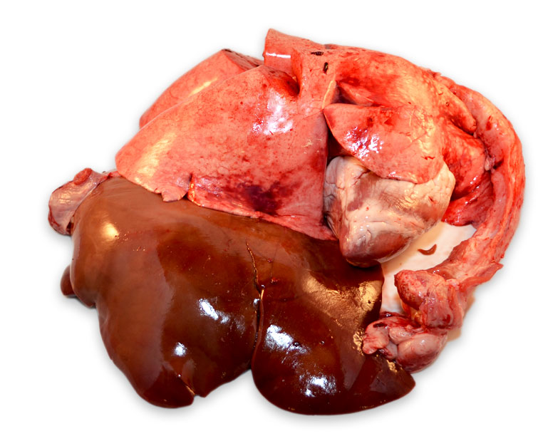 Lamsplukje (lever+hart+long)